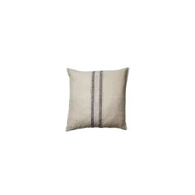 Affari Housse de Coussin Fernando en Lin Naturel/Gris - 50x50