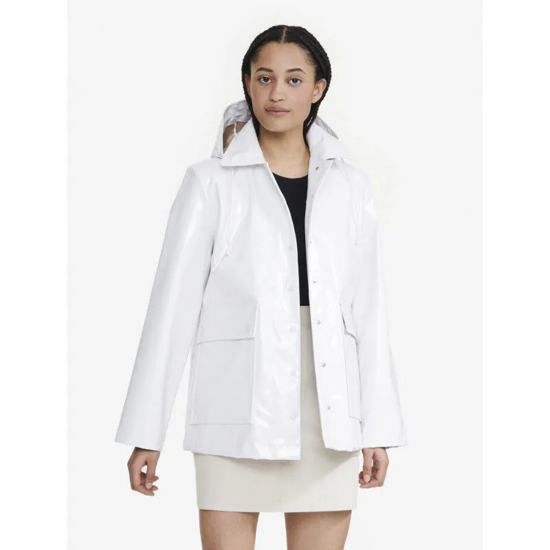 Aigle Ciré mi-long à capuche amovible - Veste imperméable femme | Hardloop