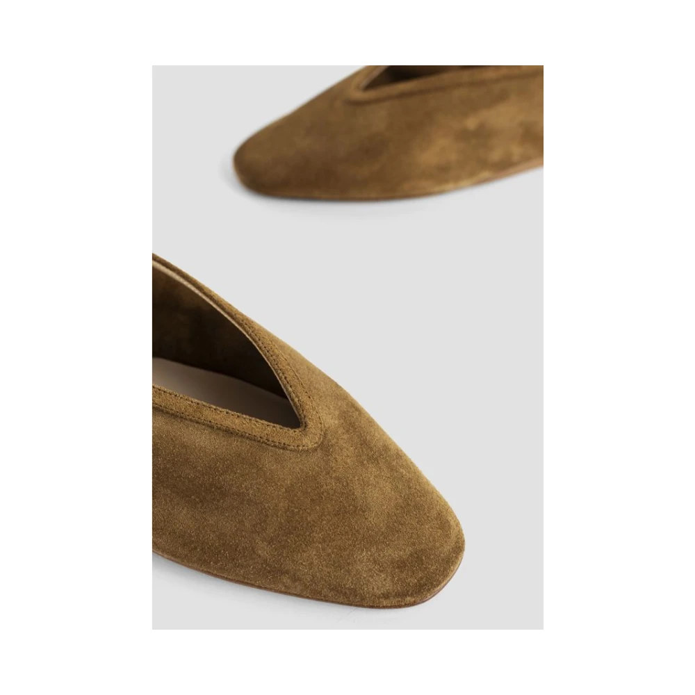 Ballerine Luna Slipper en Daim Marron