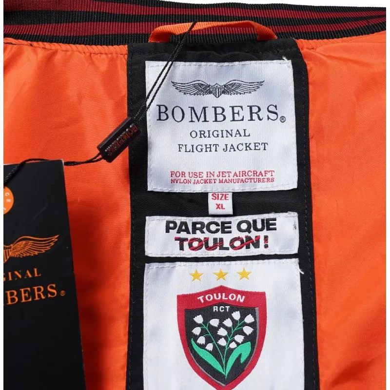 Bombers original Noir Rugby Club Toulonnais