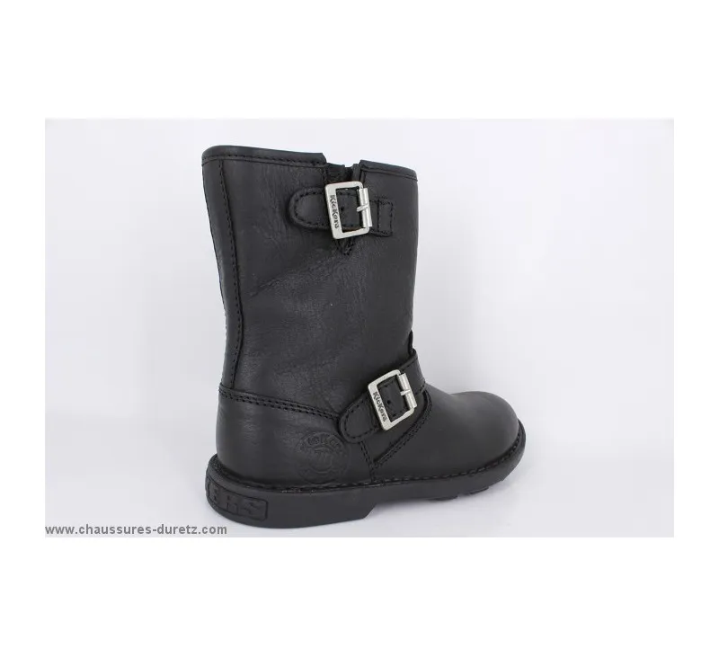 Bottes moto  Kickers KOBIKE Noir