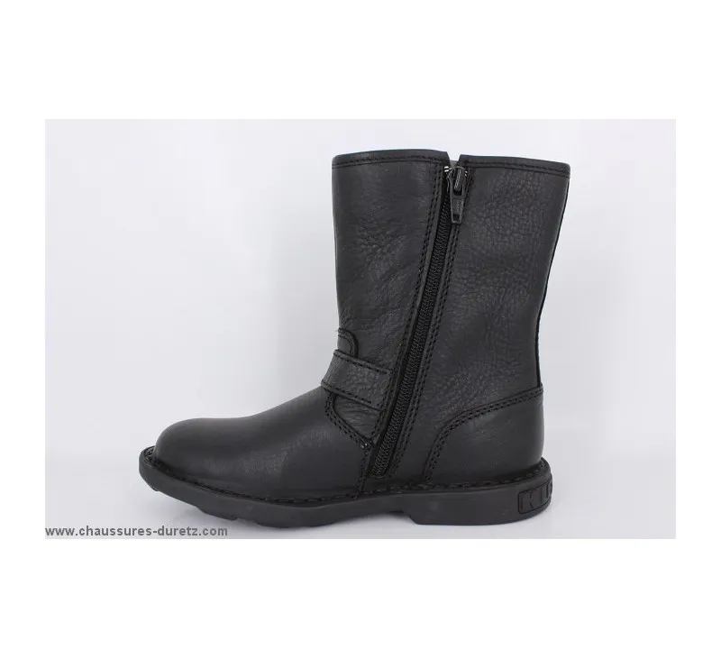 Bottes moto  Kickers KOBIKE Noir