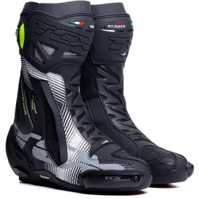 Bottes RT-RACE PRO AIR TCX noir/blanc/gris - MAXXESS.FR, Bottes moto