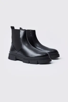 Bottines Chelsea à semelle sportive