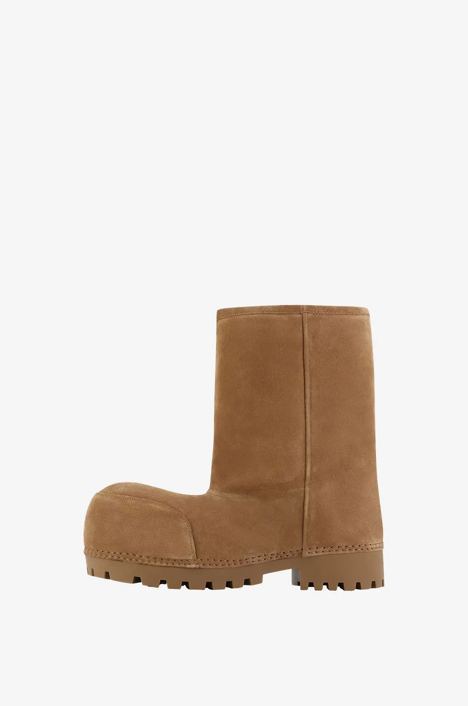 Bottines en daim rembourrées Alaska Fur Low Boot