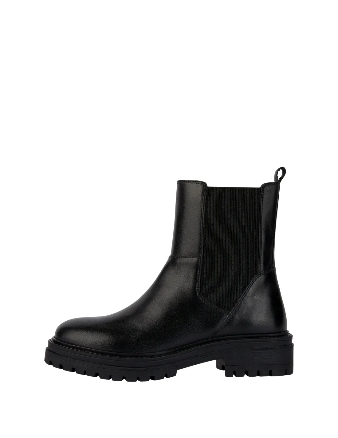 Bottines Iridea en cuir Geox Ref 60936 C9999 Noir