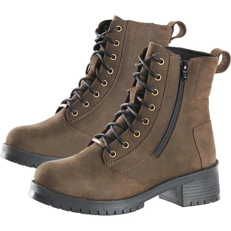 Bottines JANIS LADY FURYGAN marron - MAXXESS.FR, Bottes moto