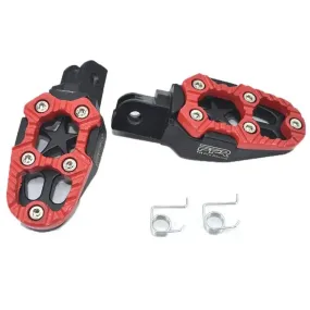 Cale pied moto universel - Rouge