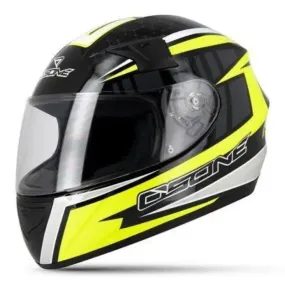 Casque moto Intégral Jaune