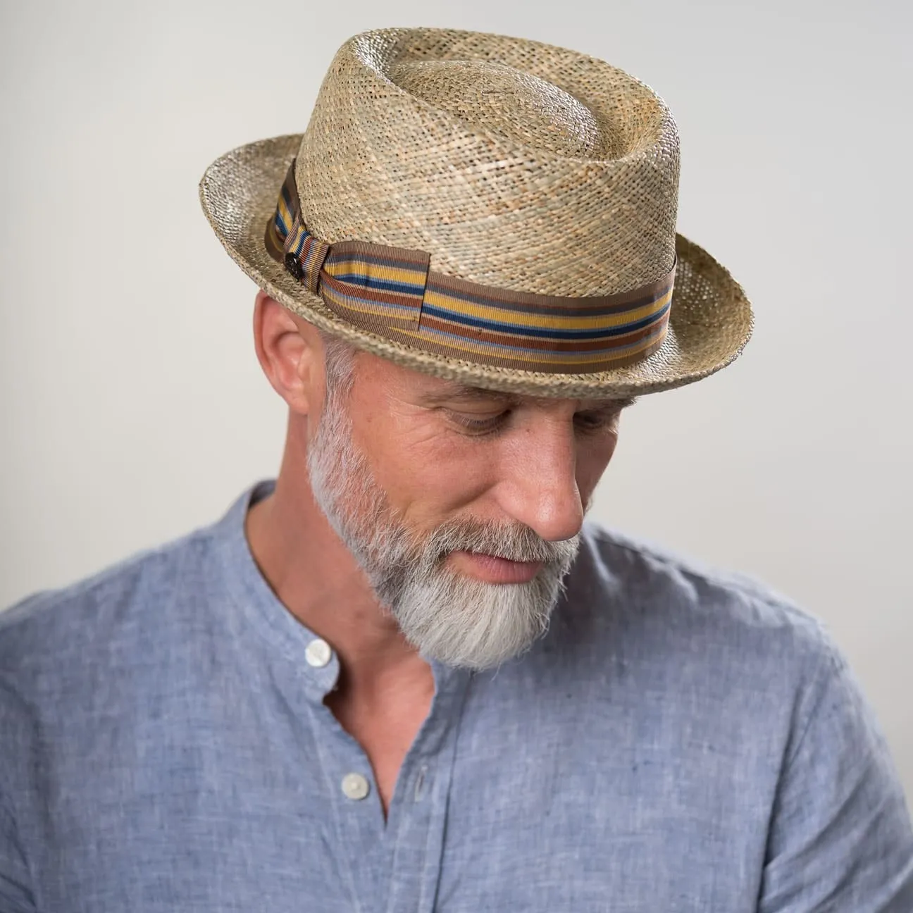 Chapeau en Paille Montappo Pork Pie by Lierys --> Chapeaux, casquettes & bonnets en ligne ▷ Chapeaushop