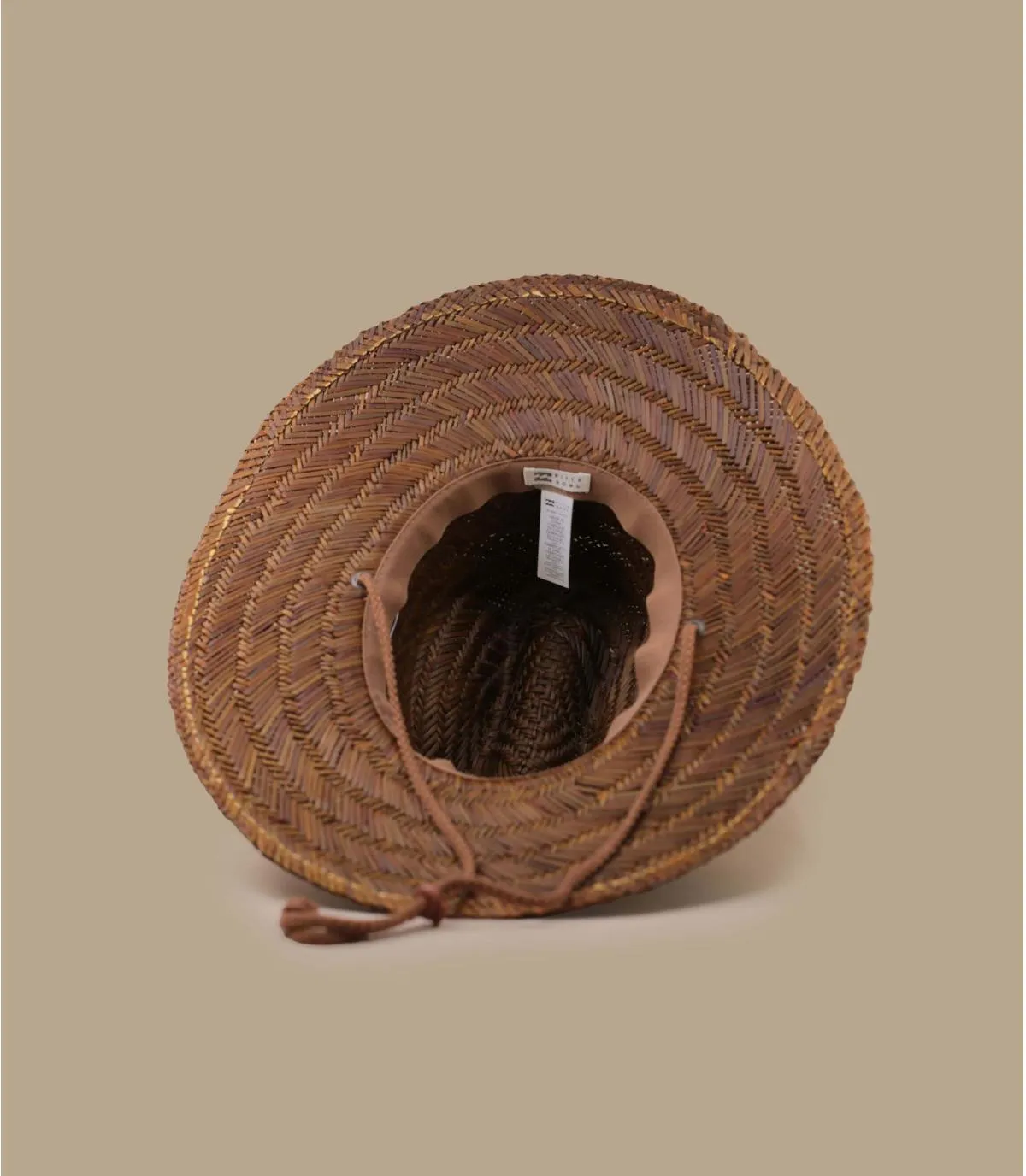 Chapeau fedora femme marron paille - New Comer summer spice Billabong : Headict