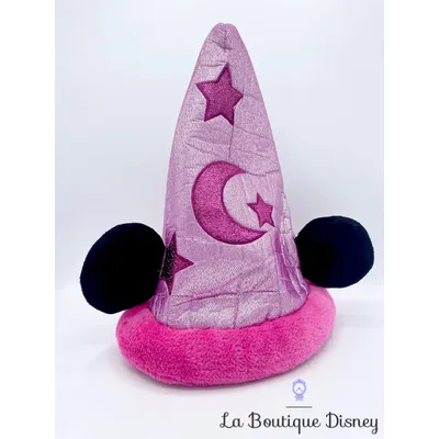 Chapeau Minnie Mouse Fantasia Disneyland Paris Disney rose oreilles lune étoiles