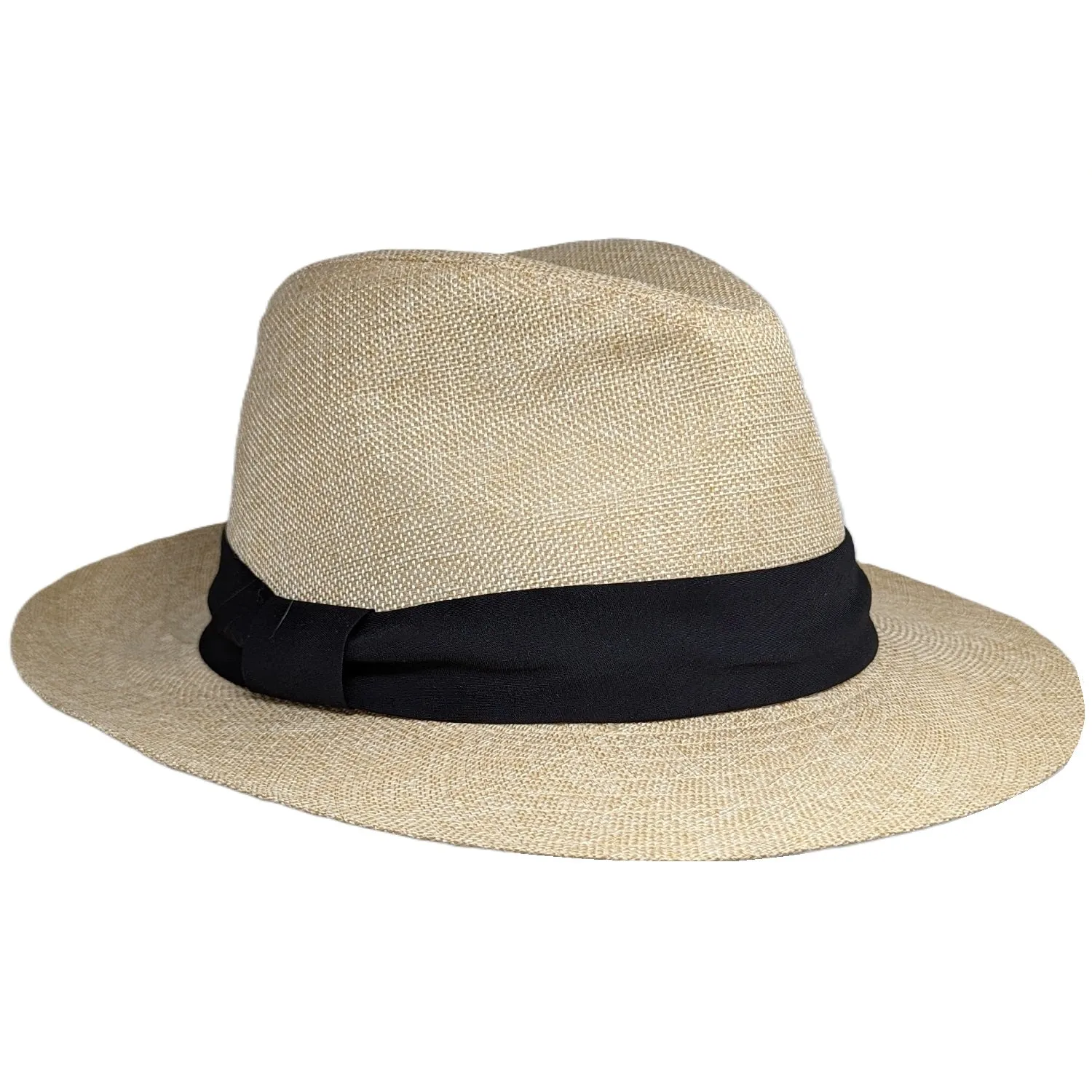 Chapeau Panama et sa paille de lin