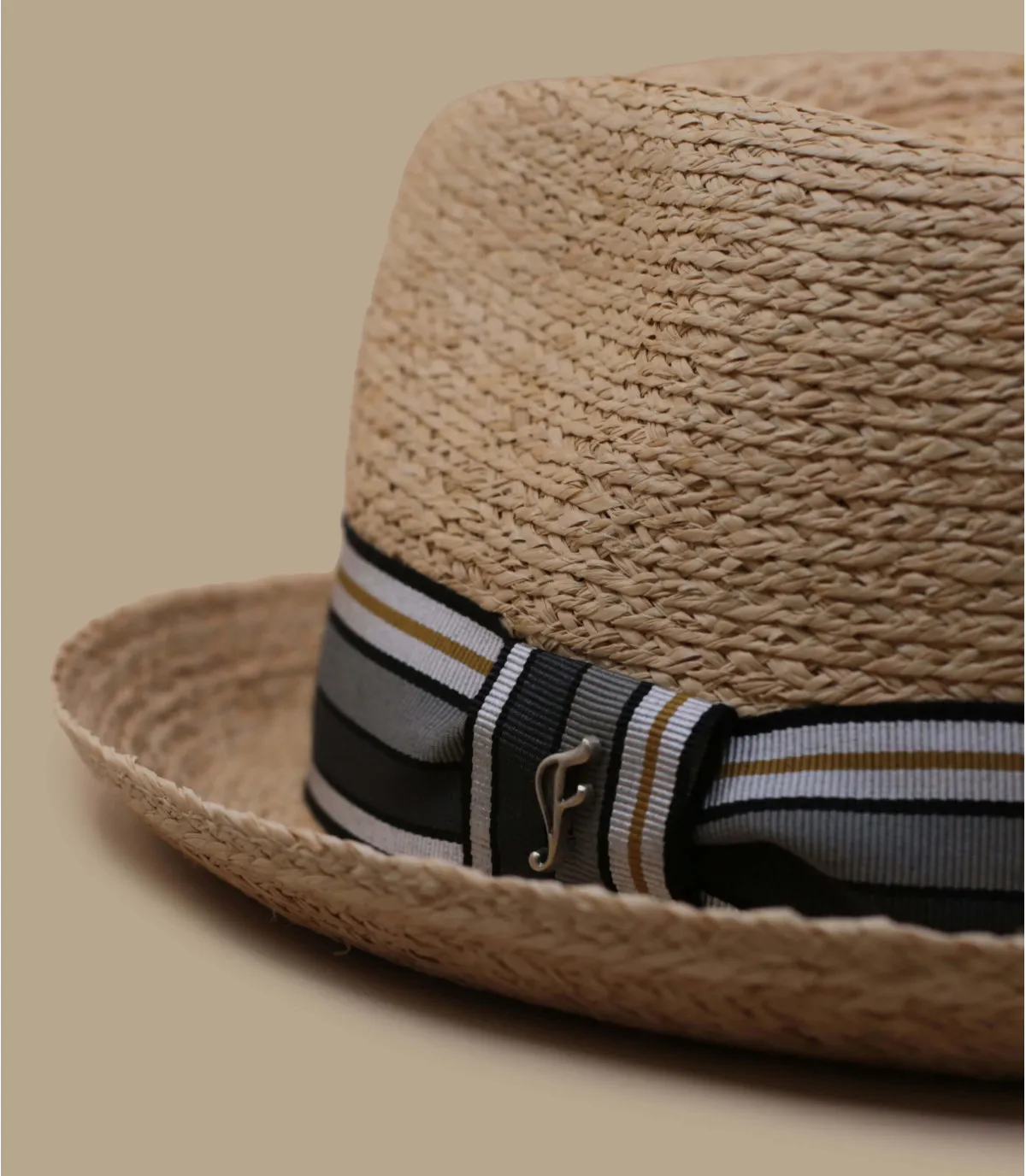 chapeau pork pie paille - Gabry Raphia Flechet : Headict