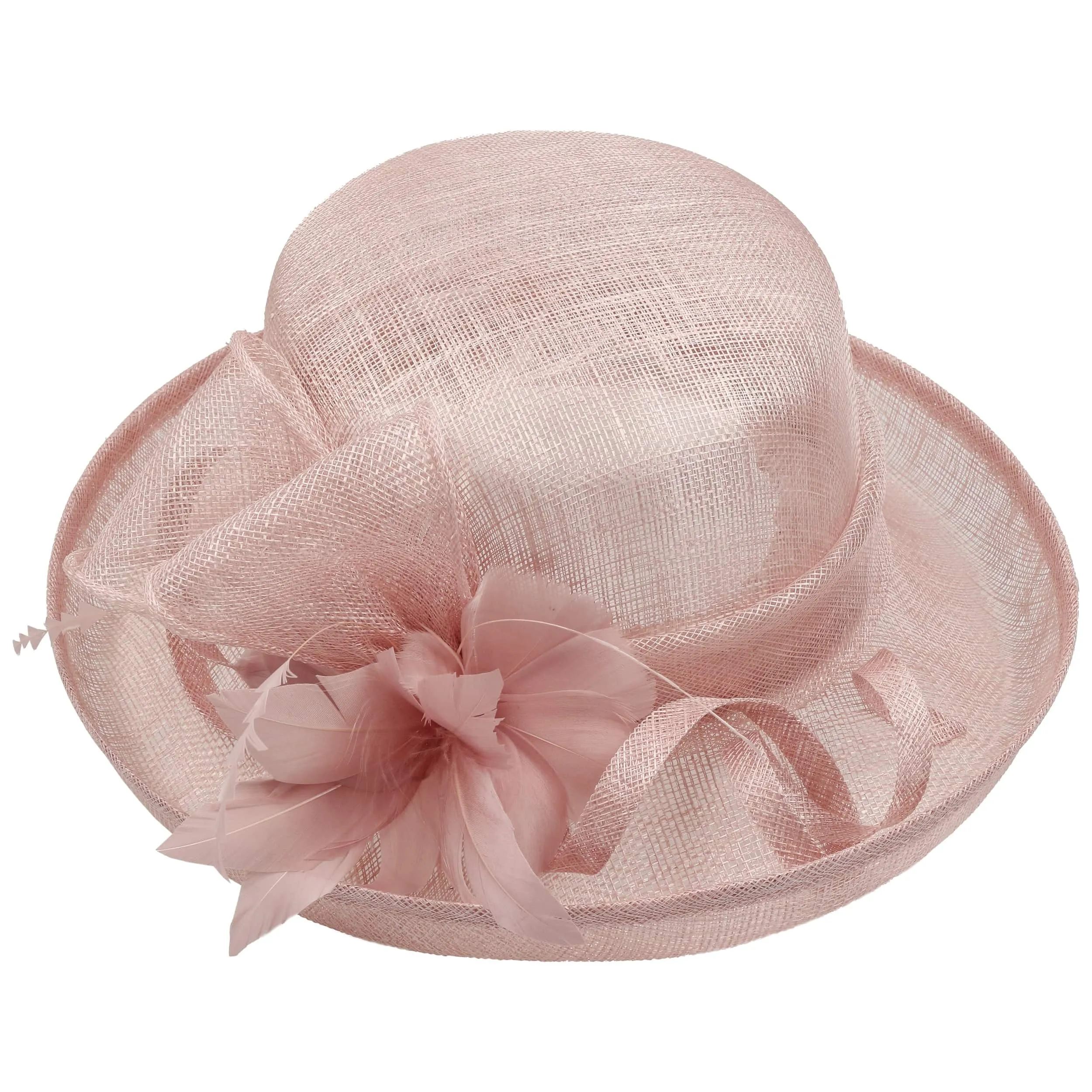 Chapeau Sinamay avec Plumes Galima by McBURN --> Chapeaux, casquettes & bonnets en ligne ▷ Chapeaushop