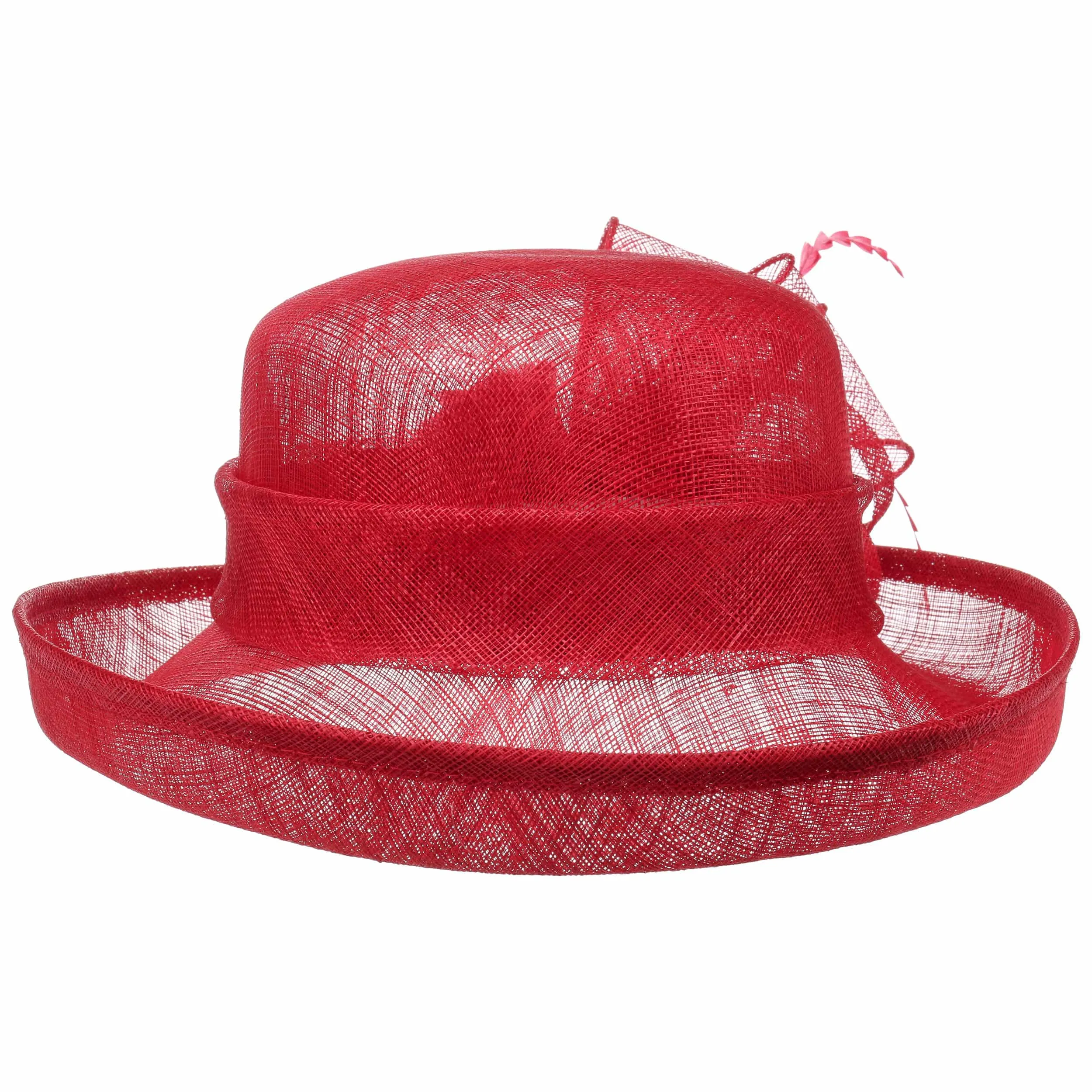 Chapeau Sinamay avec Plumes Galima by McBURN --> Chapeaux, casquettes & bonnets en ligne ▷ Chapeaushop