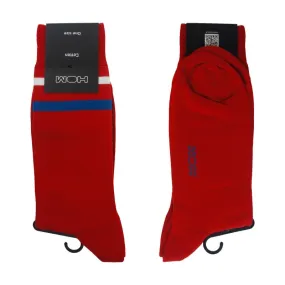 Chaussette Night Run rouge - HOM : vente chaussettes pour hommes HOM