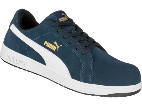 Chaussures de sécurité Iconic Suede S1PL Puma marines