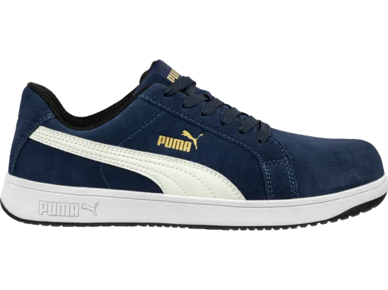 Chaussures de sécurité Iconic Suede S1PL Puma marines