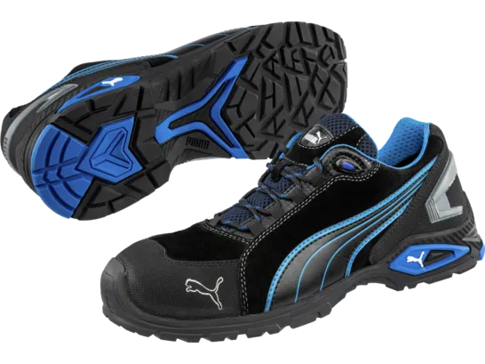 Chaussures de sécurité S3L FO SR Puma Rio noires/bleues