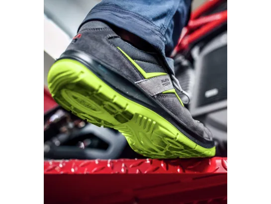 Chaussures de sécurité SB P E FO WRU Stretch X Electric grises/jaunes