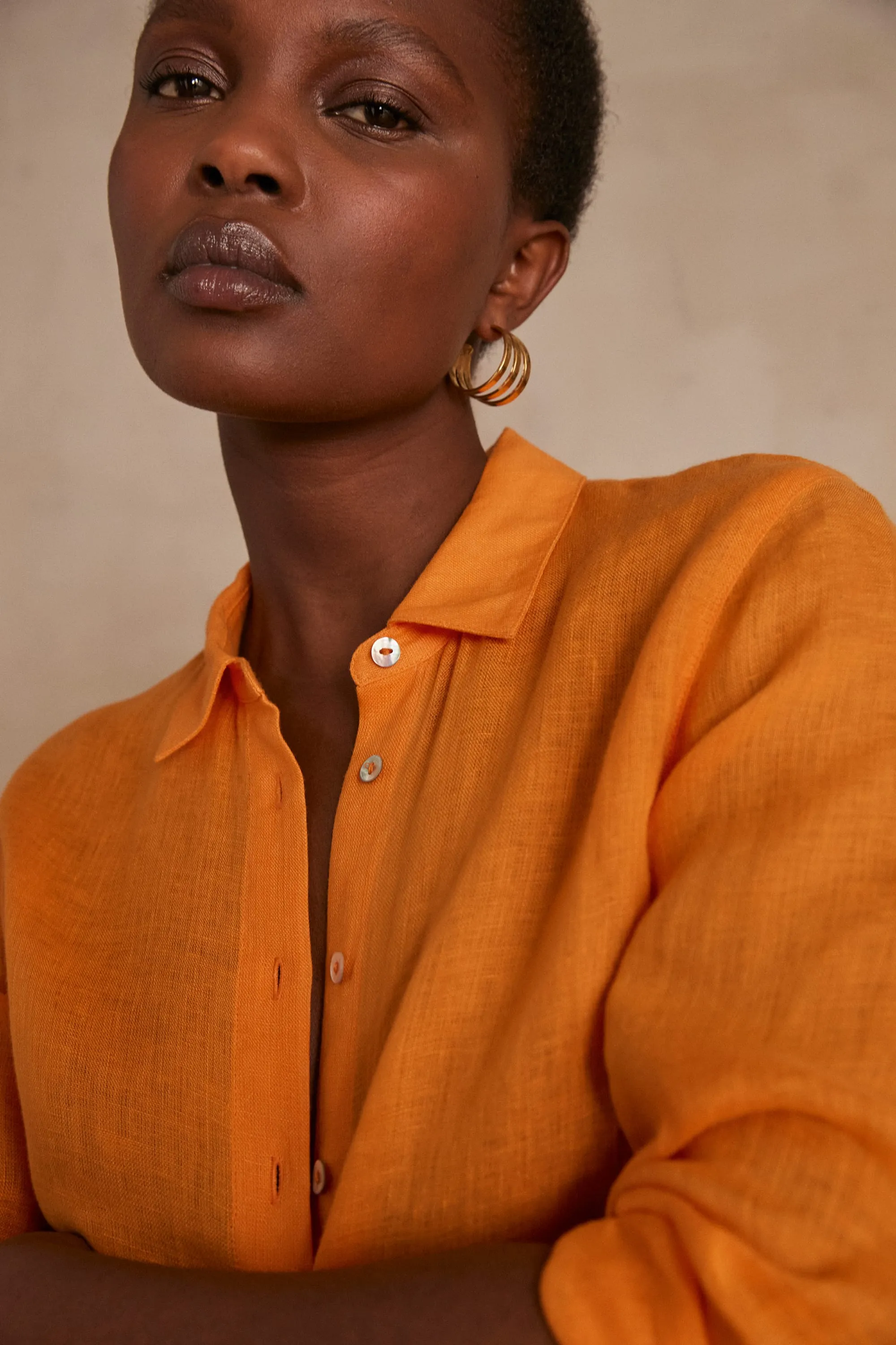 Chemise en lin CARLA LINEN | Maison 123