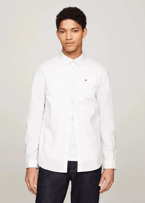 Chemise Tommy Jeans blanche