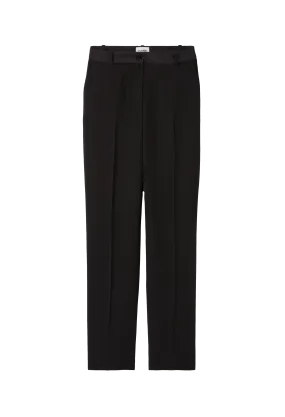 CLAUDIE PIERLOT  Pantalon droit à plis - Noir