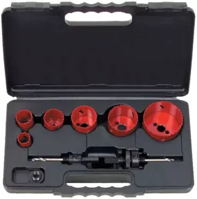 Coffret 6 scies cloche électricien