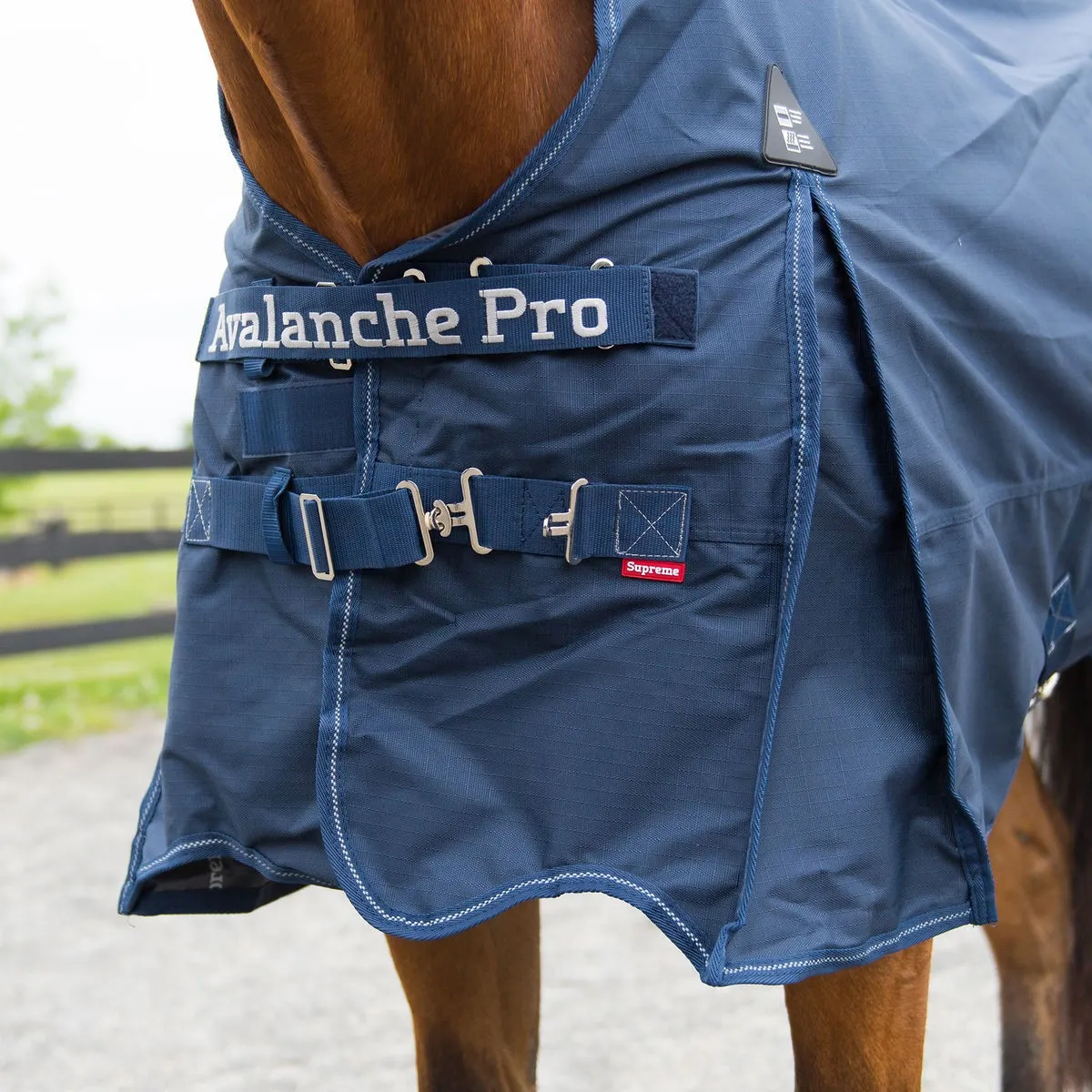 Couverture cheval combo mi saison supreme avalanche pro, marque Horze,