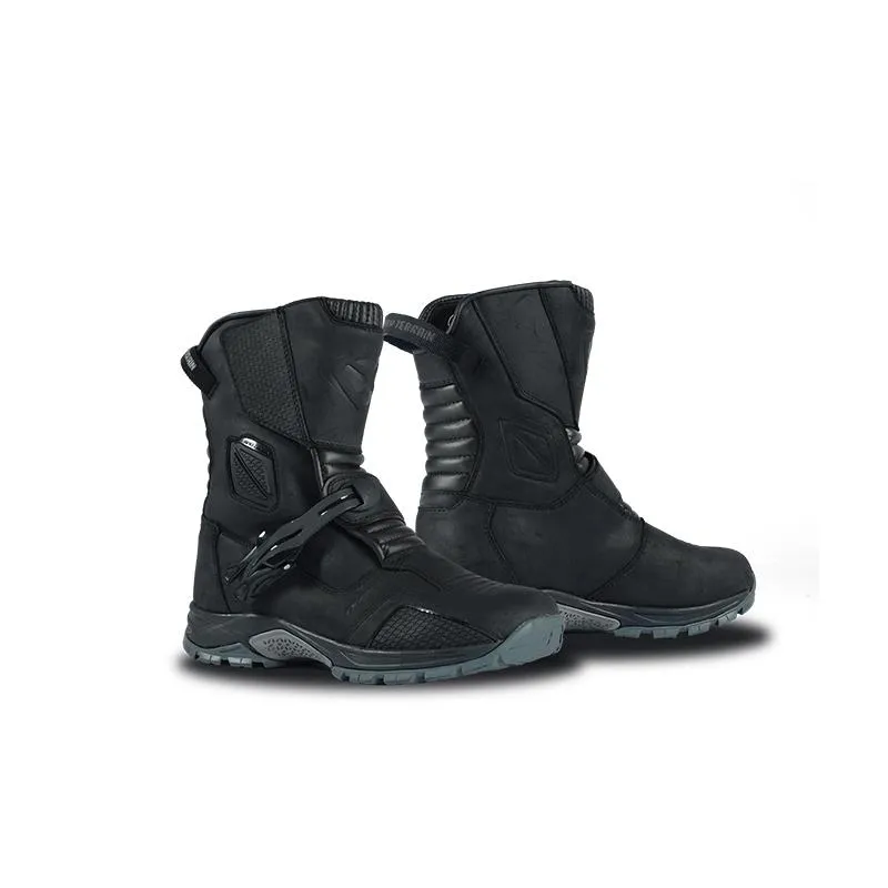 Demi bottes KLAY WP IXON noir - MAXXESS.FR, Bottes moto