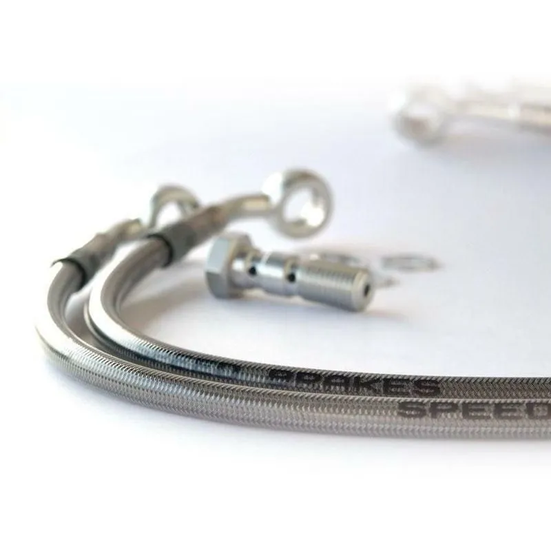 Durite d'embrayage d'aviation SPEEDBRAKES inox/raccord titane Suzuki GSX-R 1100 W