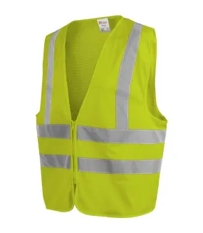 Gilet haute-visibilité jaune en tissu mesh Würth MODYF