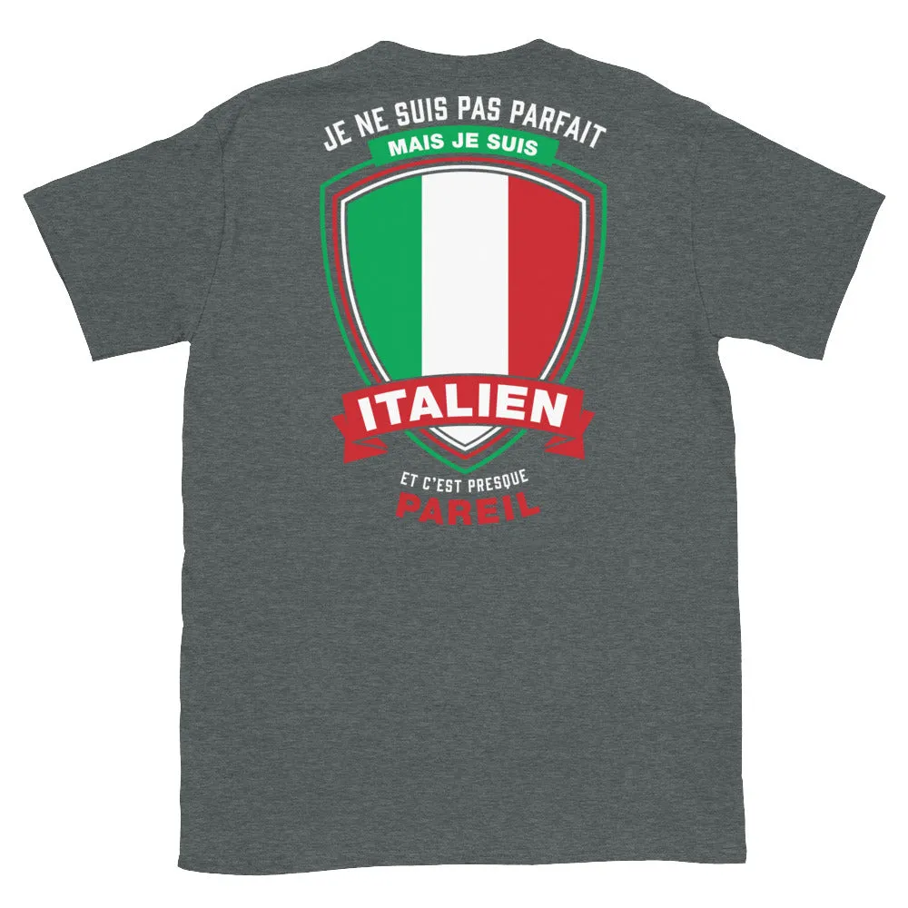 Je ne suis pas parfait je suis Italien - T-shirt Standard