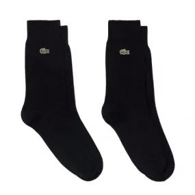 Lacoste Lot de 2 paires de chaussettes montantes unies