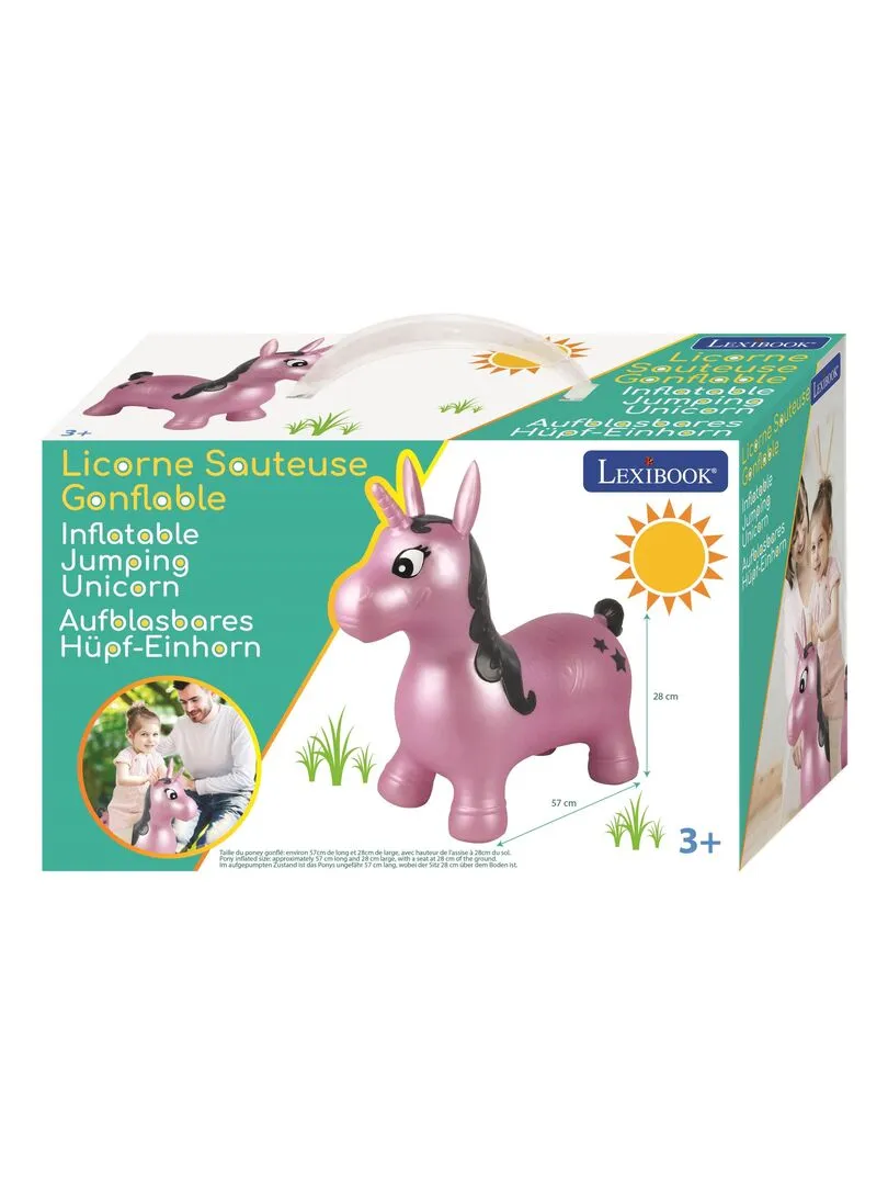 Licorne Sauteuse Gonflable - N/A