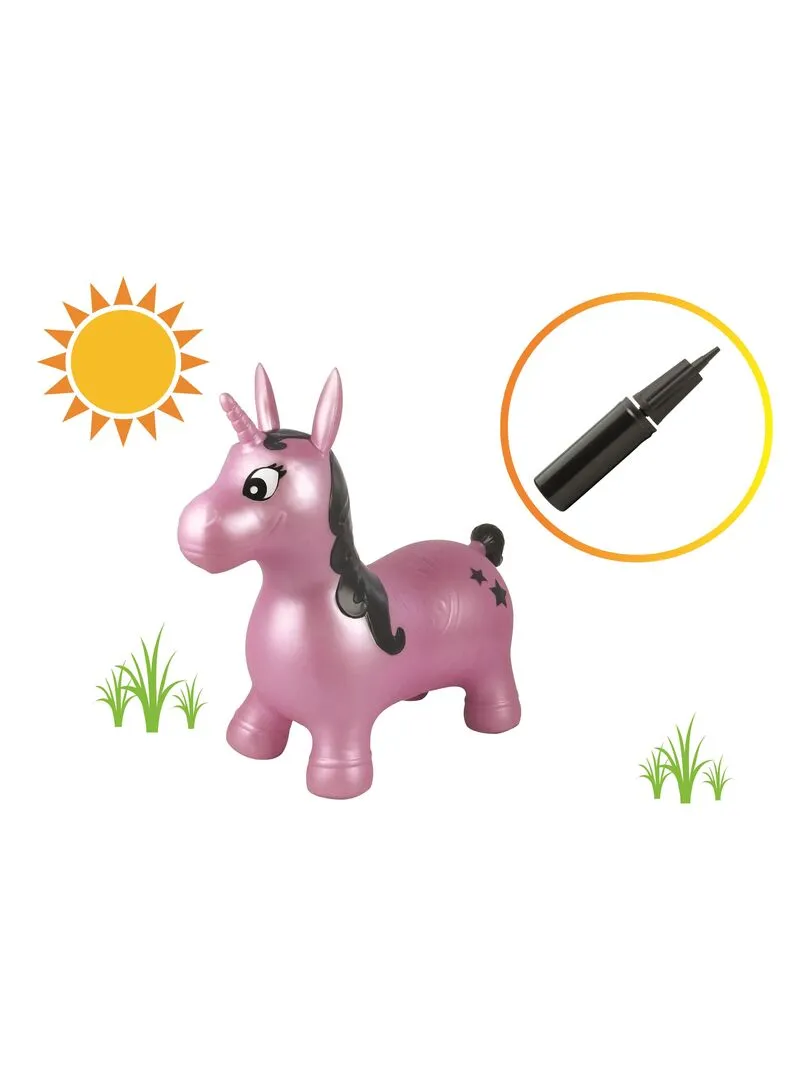 Licorne Sauteuse Gonflable - N/A