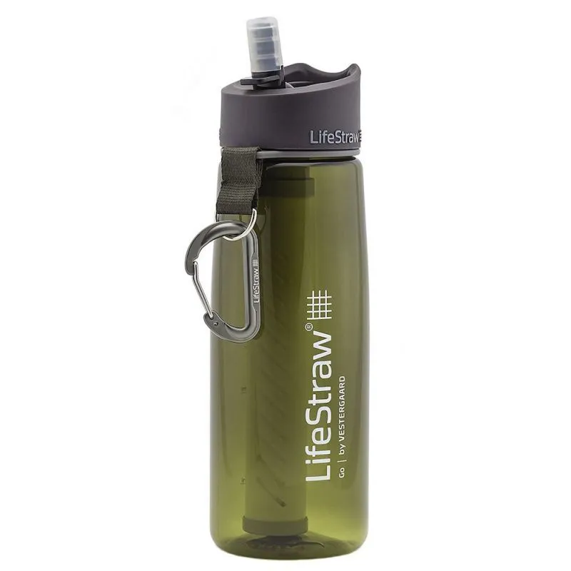 Lifestraw Lifestraw Go 2 Stages - Gourde avec paille filtrante et charbon | Hardloop