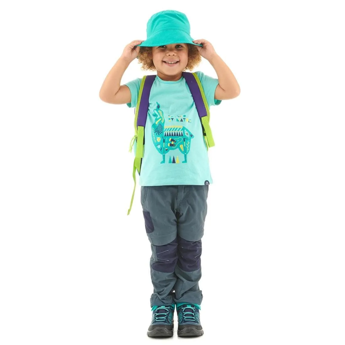 Pantalon de randonnée modulable enfant 2-6 ans, MH500