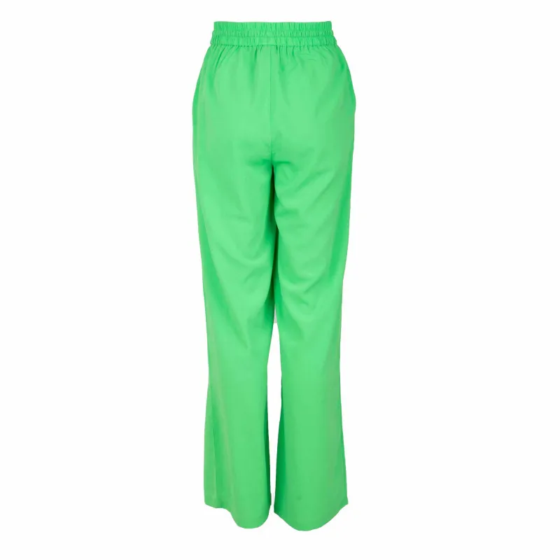 Pantalon droit fluide coloré Femme PIECES à prix dégriffé ! | 