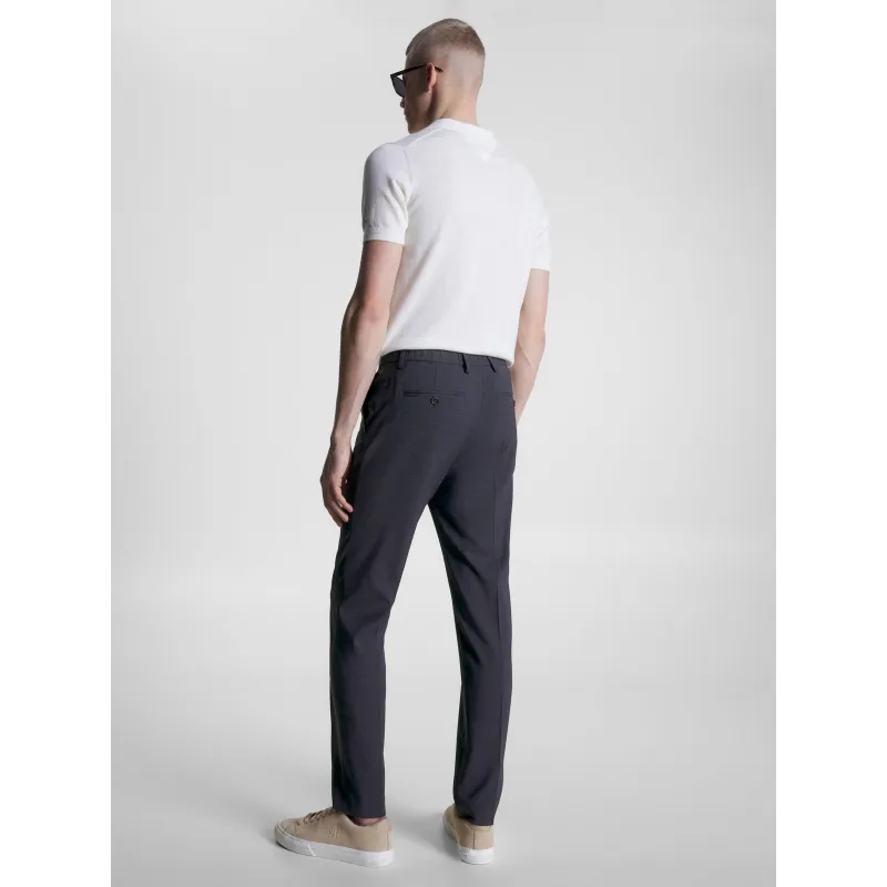 Pantalon laine hampton bleu marine homme - Tommy Hilfiger | wimod