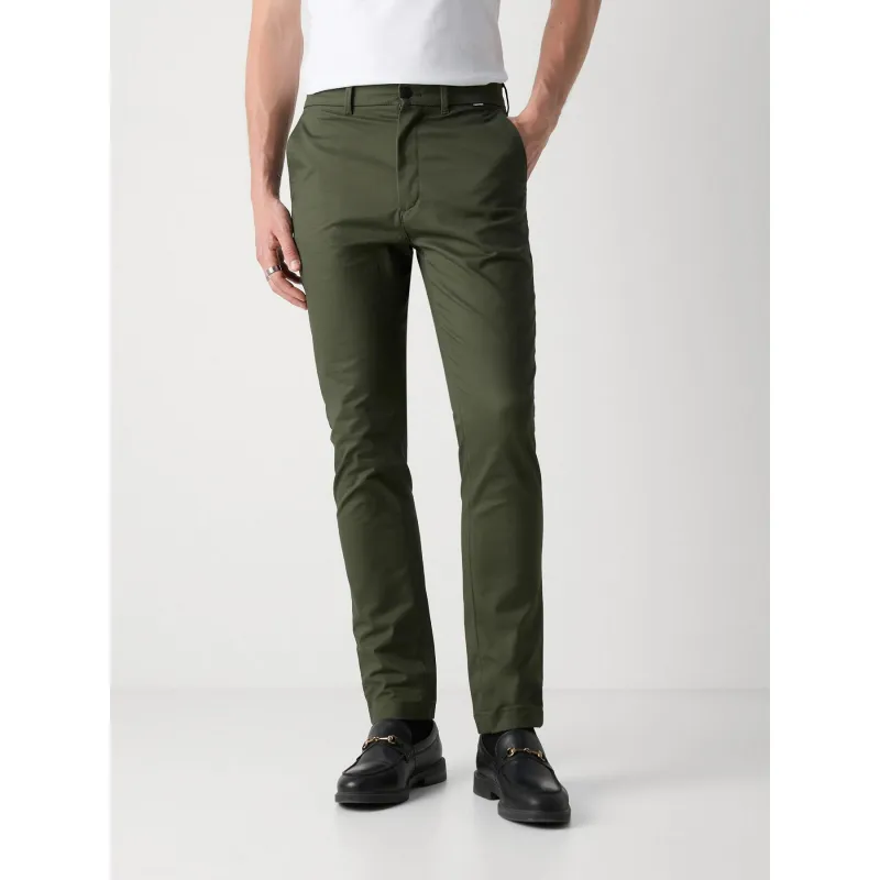 Pantalon laine hampton bleu marine homme - Tommy Hilfiger | wimod