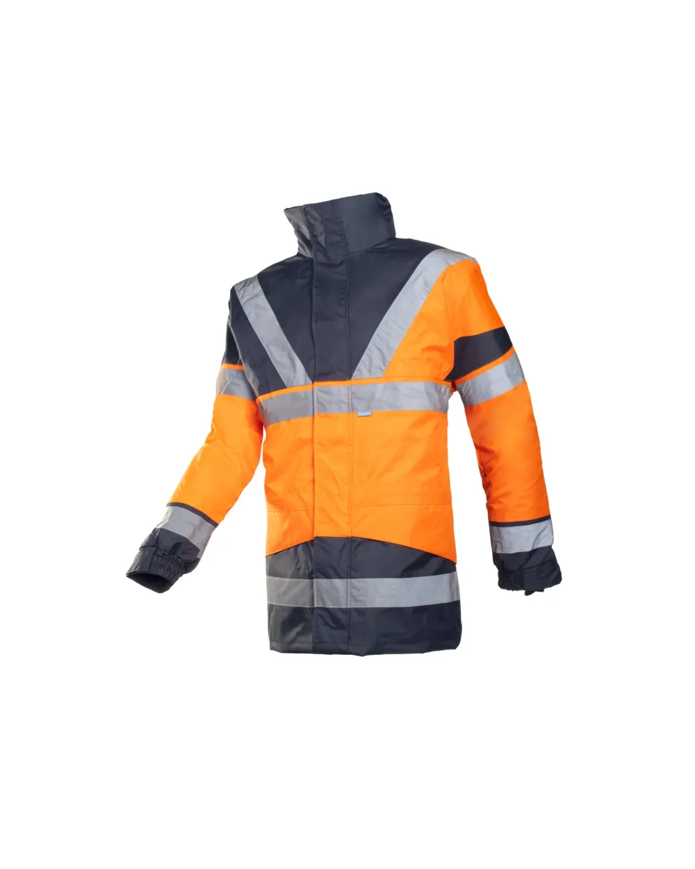 Parka de travail skollfiled 4 en 1 orange et marine fluo - SIOEN