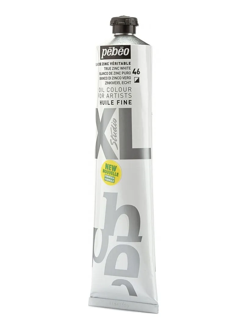 Peinture à l'huile fine XL Studio - Blanc de zinc - 200 ml - N/A