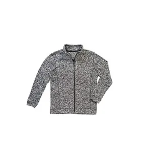 Polaire tricotée active homme gris foncé chiné Stedman