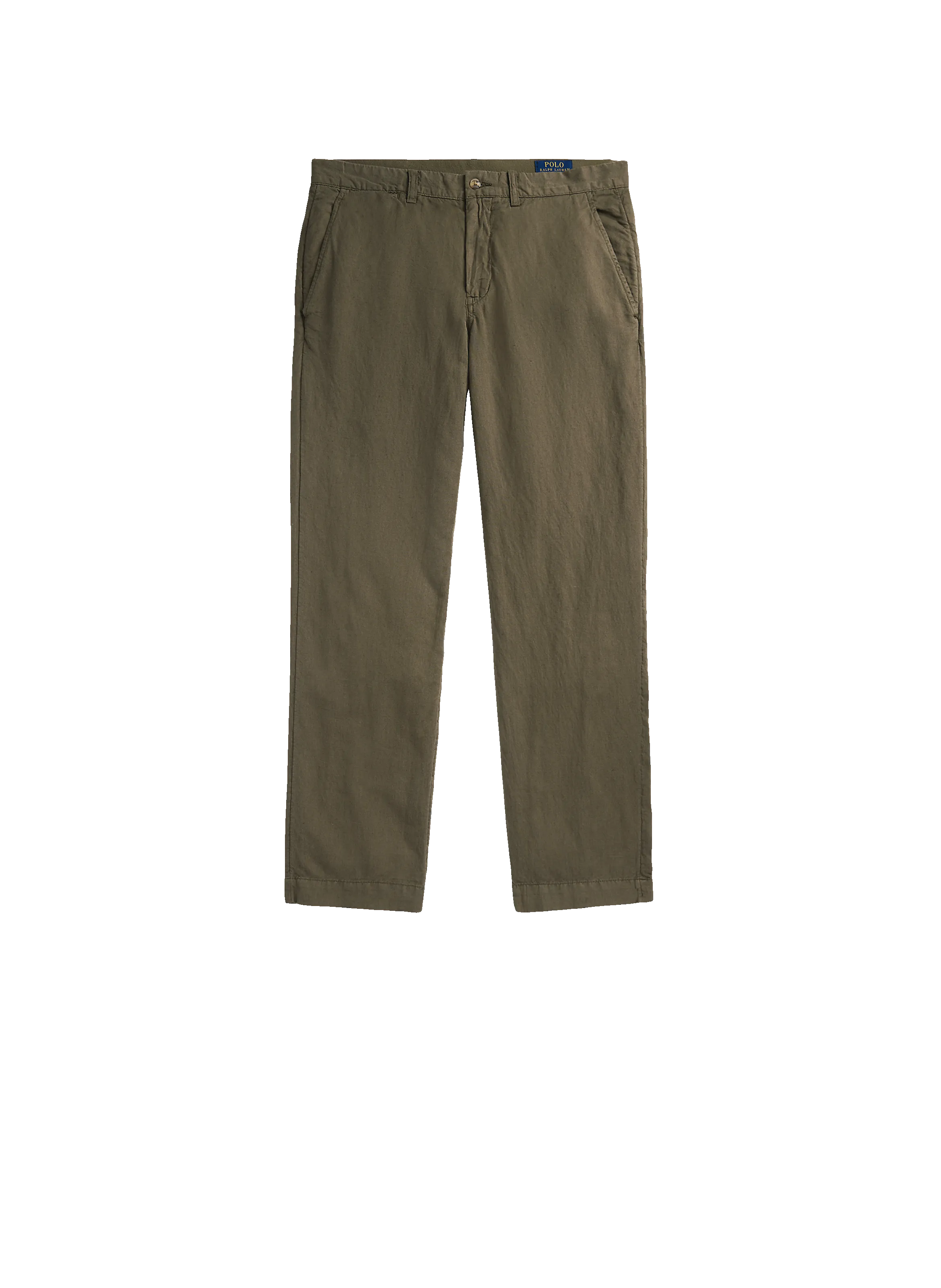 POLO RALPH LAUREN  Pantalon droit en coton  - Vert