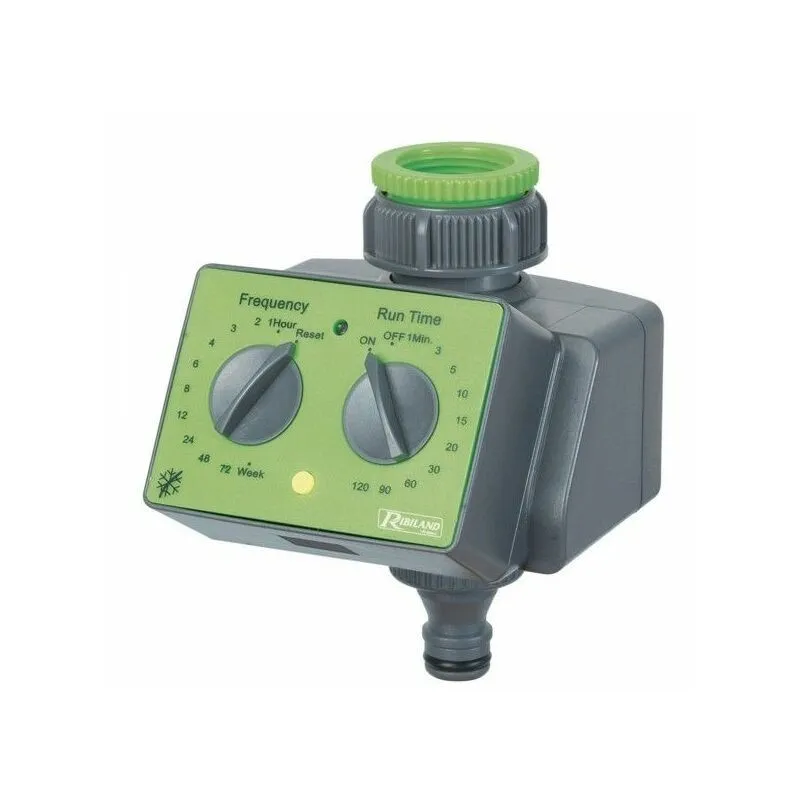 Programmateur manuel nez de robinet 3/4" et réduction 1/2" - Ribimex