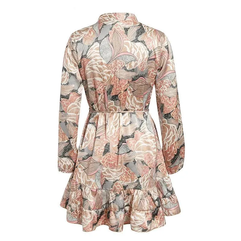 Robe Bohème Courte Fluide Hippie Chic