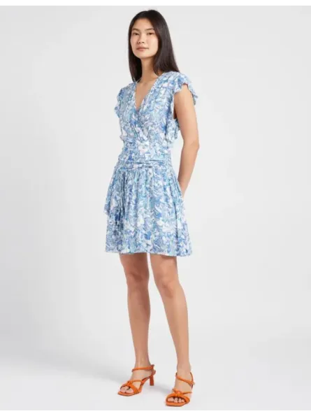 Robe courte col V Suncoo