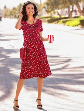 Robe en jersey avec viscose (ecovero)